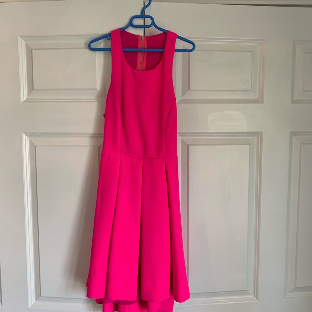 hot pink nice lulus dress
